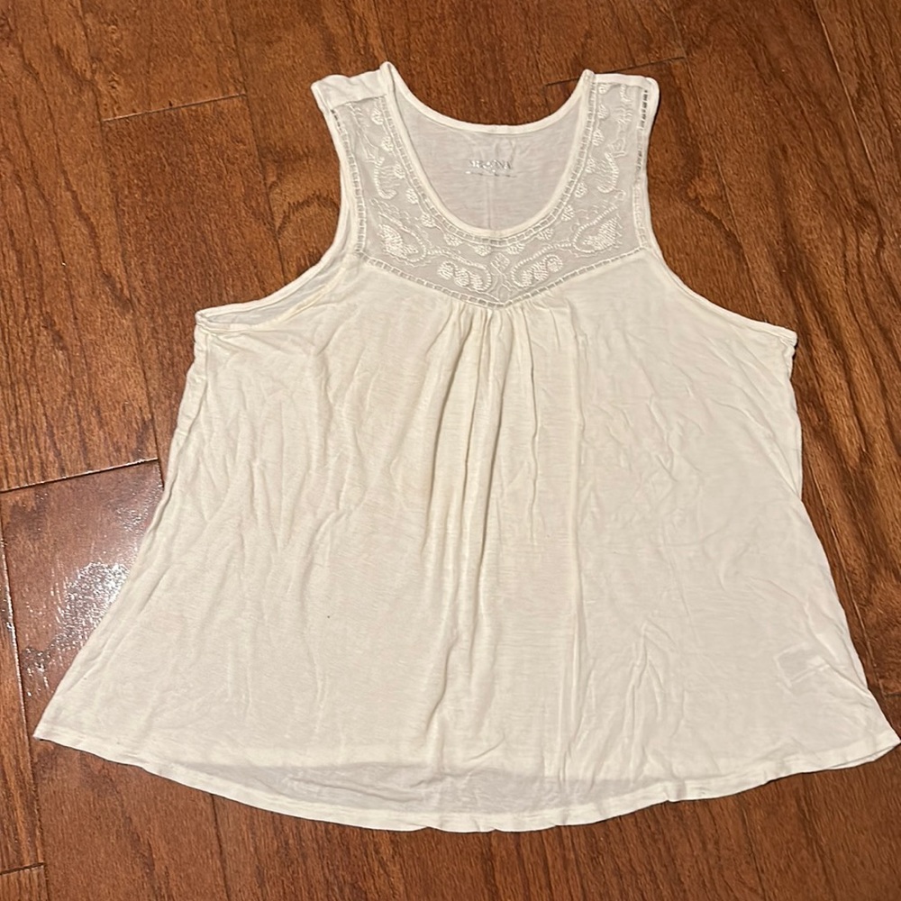 Merona cream tank